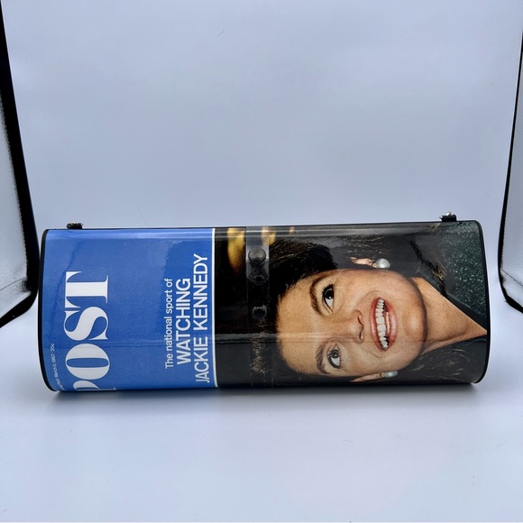 Jackie Kennedy Breeke The Saturday Evening Post Vintage Clutch Handbag Purse - Picture 3 of 8